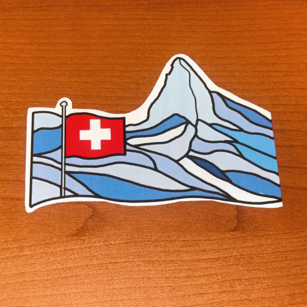 Matterhorn - Stickers grand format
