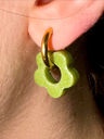 Fleurs - boucles d'oreilles interchangeables