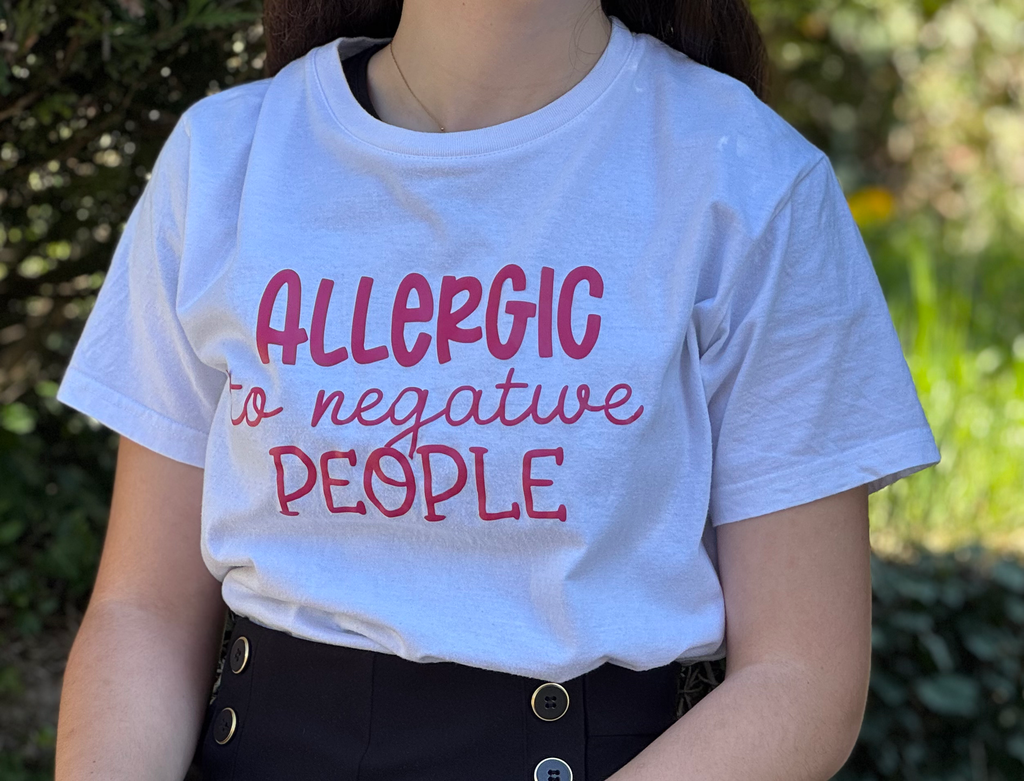 Allergic - t-shirt (noir, S)